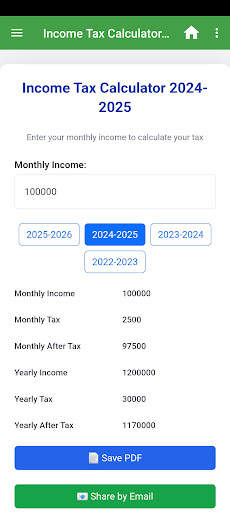 Income Tax Calculator