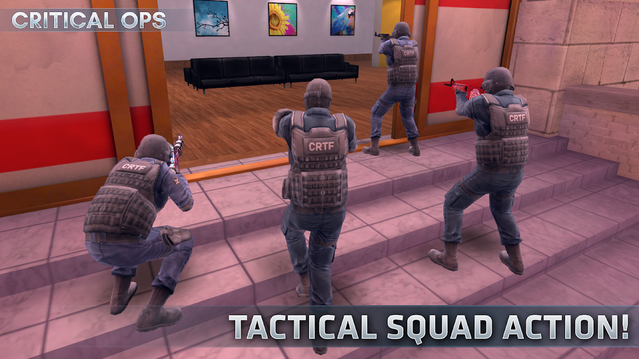 Download Critical Ops (MOD Enemy on Minimap)