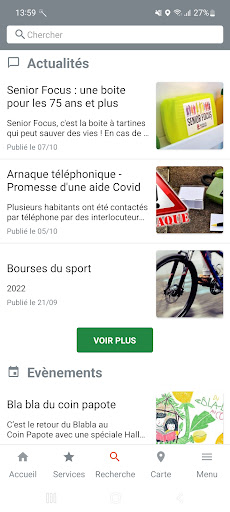 Vielsalm en Poche Screen 3