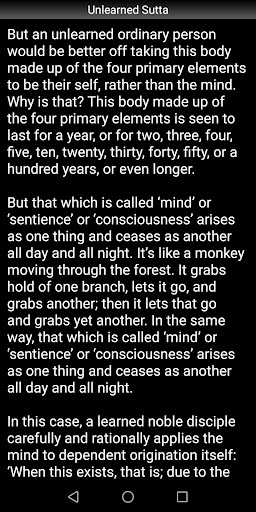 Unlearned Sutta - Buddhism Screen 3