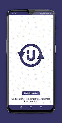 Android application Unit Converter screenshort