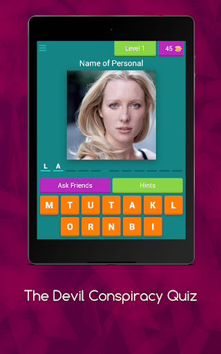 The Devil Conspiracy Quiz