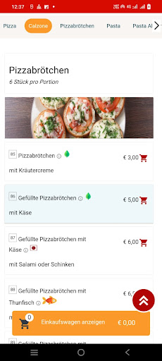 Pizzeria Portofino Oberhausen Screen 3