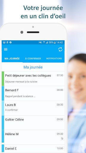 Mon Rdv Kiné - Praticien Screen 3