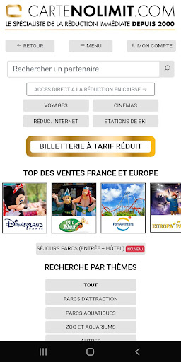 Carte No Limit Screen 3