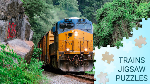Trains jigsaw puzzles games Screen 2