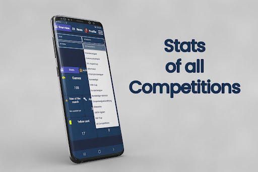 Android application Haaland Stats screenshort