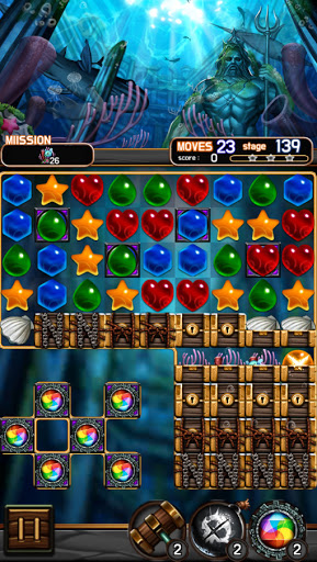 Jewel Poseidon : Jewel Match 3 - Puzzle - games