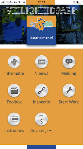 Android application Veilig Jos Scholman screenshort