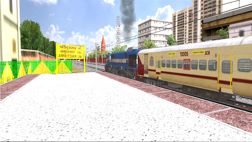 Indian Railway Train Simulator APK Premium Pro OBB screenshots 1