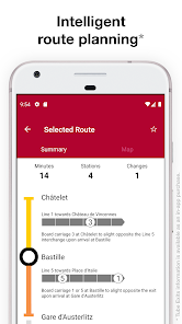 Captura de Pantalla 2 Paris Metro – Map and Routes android