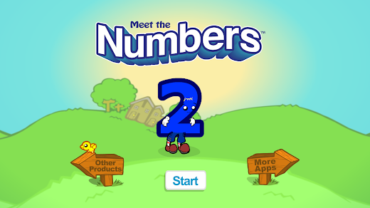 Android application Meet the Numbers Game screenshot