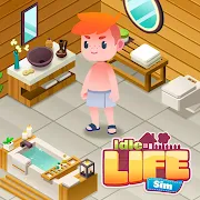 Image de couverture du jeu mobile : Idle Life Sim - Jeux Simulator Vie Virtuelle 