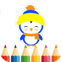 Little Penguin : Coloring