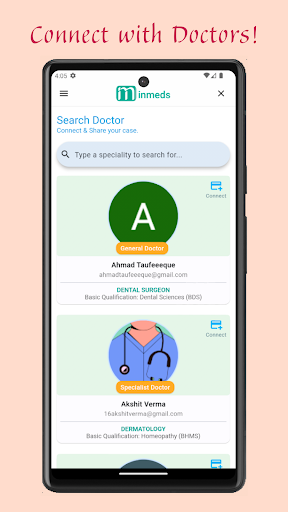 inmeds: the healthcare network Screen 3