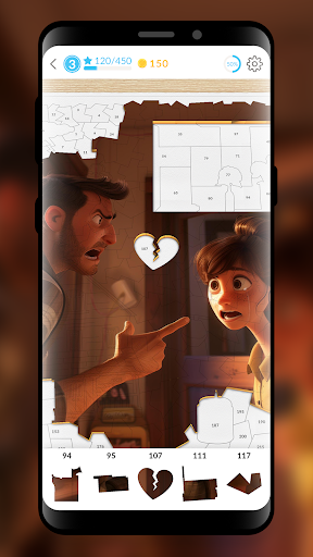 Jigsaw Puzzle by Number: April Screen 2