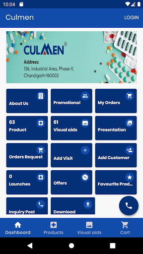 Android application Culmen screenshort