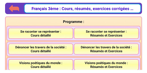 Français 3ème Screen 2