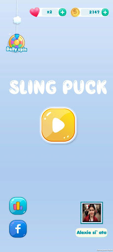 Android application Sky Puck Showdown Powered-Up screenshort