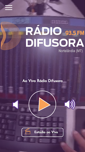 Android application Rádio Difusora Nortelândia screenshort