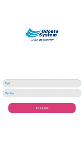 Android application Odonto System Dentistas screenshort