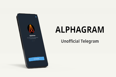 Alphagram: Unofficial Telegram 9.2.2 APK + Mod (Unlimited money) إلى عن على ذكري المظهر
