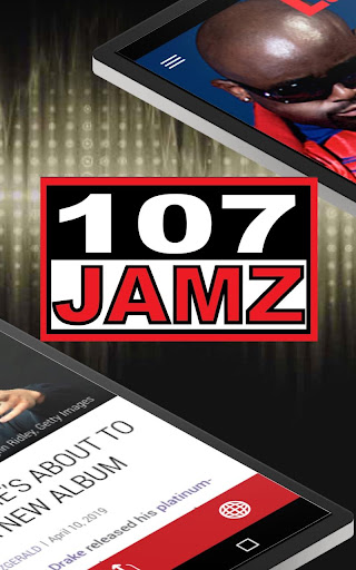 Screenshot of 107 JAMZ - Lake Charles (KJMH)