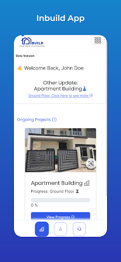 Android application Inbuild Client screenshort