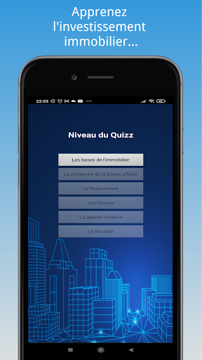 Android application SAVOIR IMMO - Investir en immo screenshort