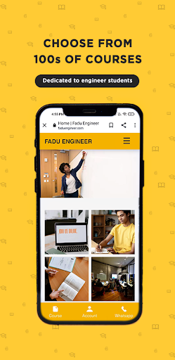 Android application Fadu Engineer - Online Courses screenshort