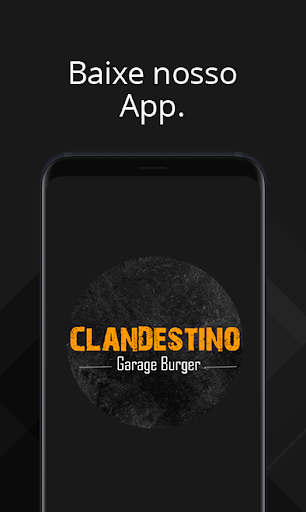Android application Clandestino Garage Burger screenshort