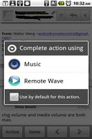 screenshot of Remote Wave Free