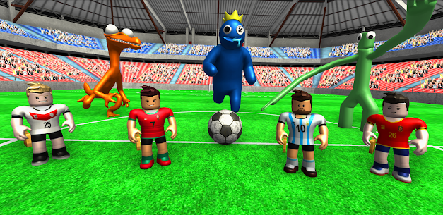 Rainbow Football Friends 3D MOD APK (Unlimited Money) Download 6