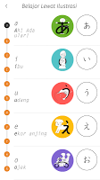 screenshot of Hiragana Memory Hint [Indonesi