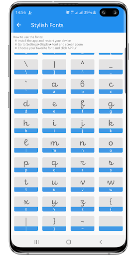 Stylish Fonts for Vivo Phones Screen 2