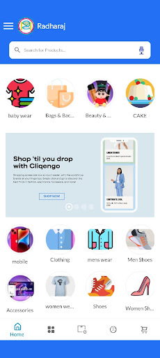 Android application Reeaam - The shopping app screenshort