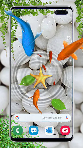 Fish Live Wallpaper Tank Touch Screen 2