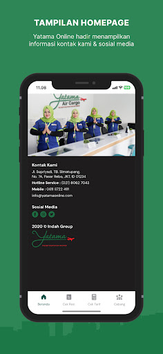 Android application YATAMA ONLINE Mobile Apps screenshort