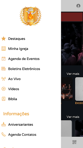 Igreja Evangélica Êxodo Screen 3