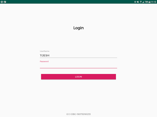 Android application KWP Tracker screenshort