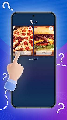 Android application Dilemmas Quiz screenshort