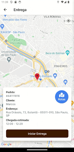 Delivery Direto Entregadores Screen 2