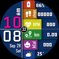 MAHO016 Wear OS Watch Face