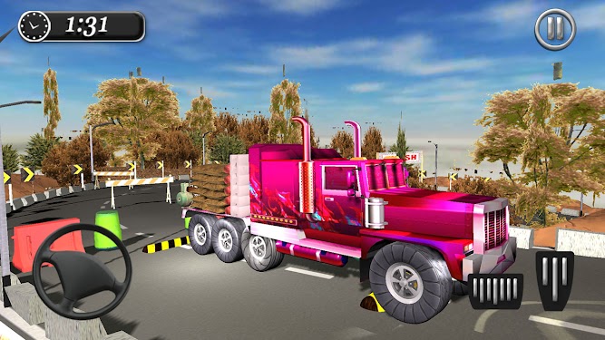 #1. Cargo Truck Driver Simulator 2 (Android) By: NA Gaming studios