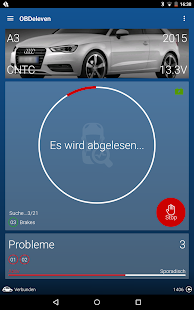 OBDeleven VAG Autodiagnose Screenshot