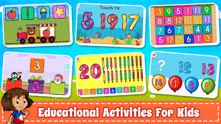 Learn Numbers 123 Kids Game - Count & Tracing 123