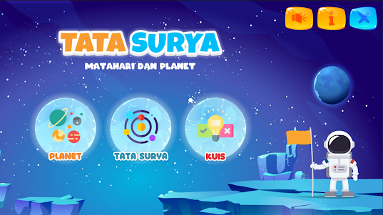 Tata Surya 3D Matahari Planet
