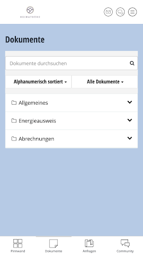 Heimatbüro Screen 2