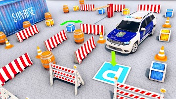Police Prado Car Parking Games 3D Parking Car Game