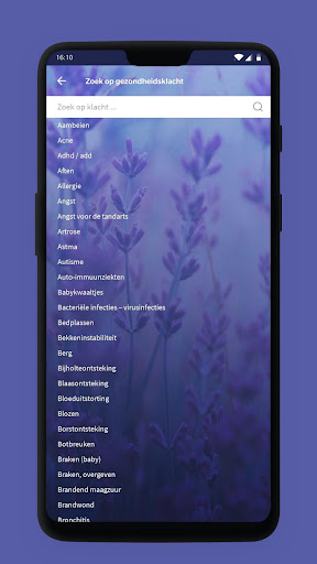 Homeopathiewijzer Screen 3